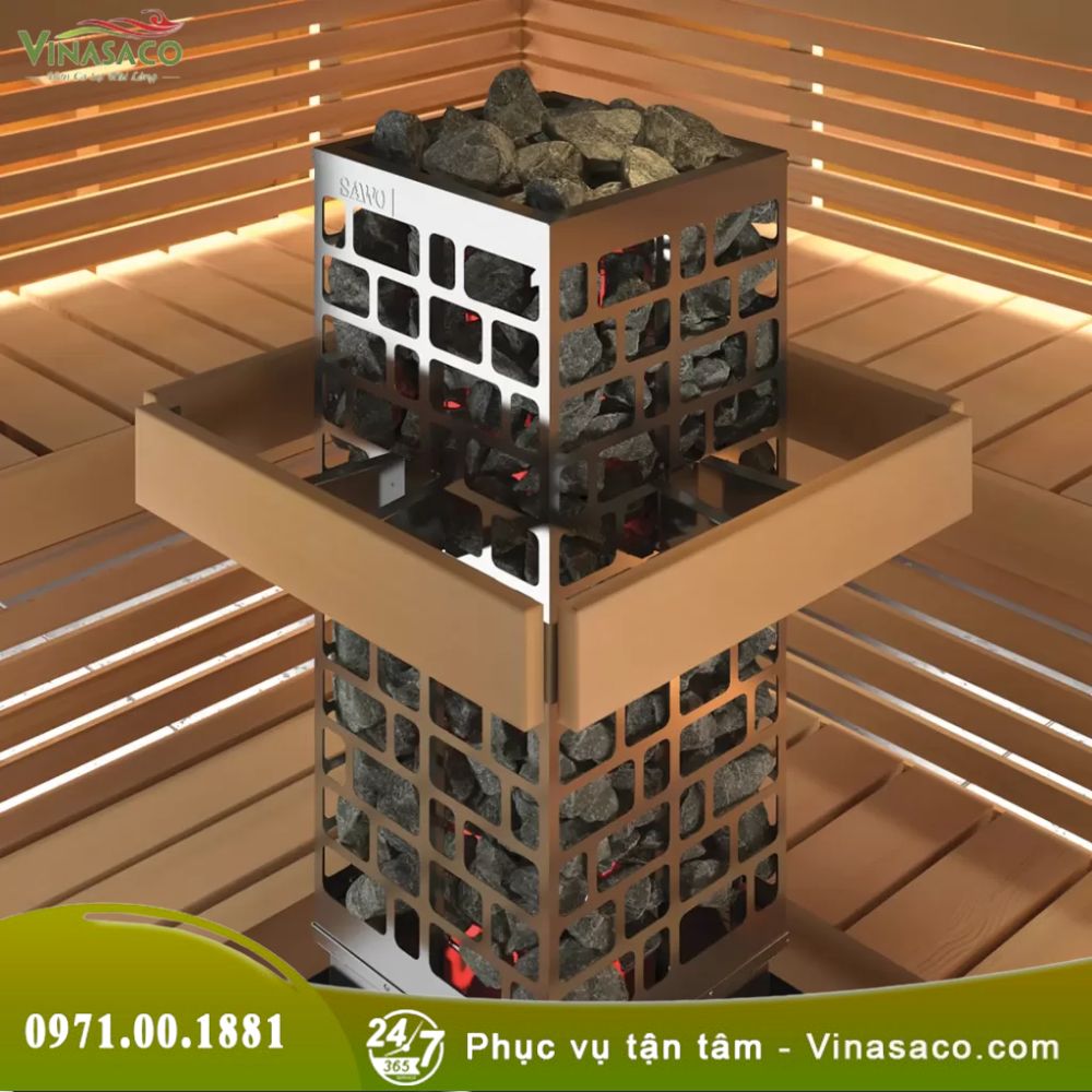 Máy xông hơi khô Sawo Cubos