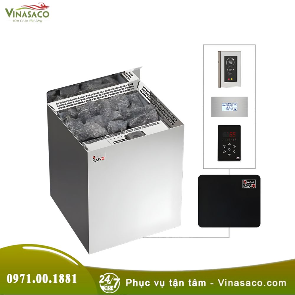 Máy xông hơi kết hợp Sawo&nbsp;Nordex Combi