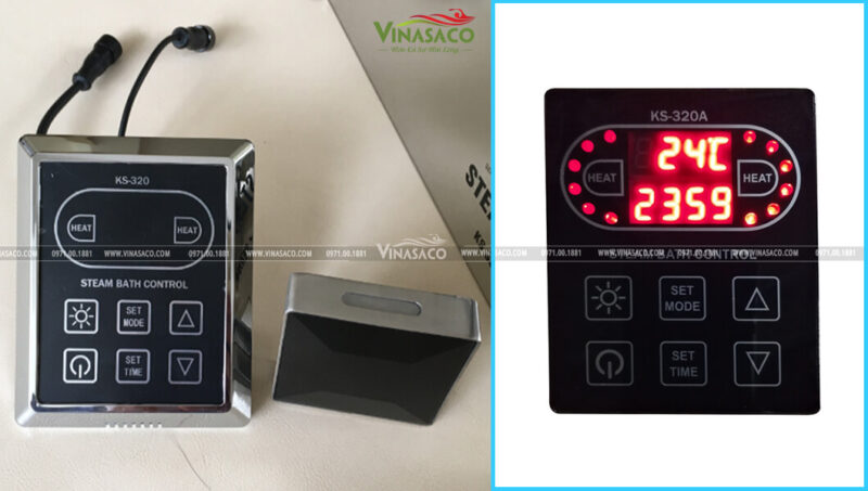 Bảng điều khiển điện tử với đầy đủ chế độ cài đặt vận hành