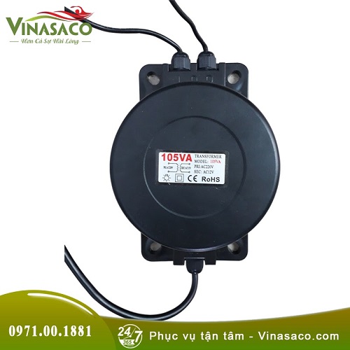 Biến thế đèn bể bơi China B105W &#8211; 300W