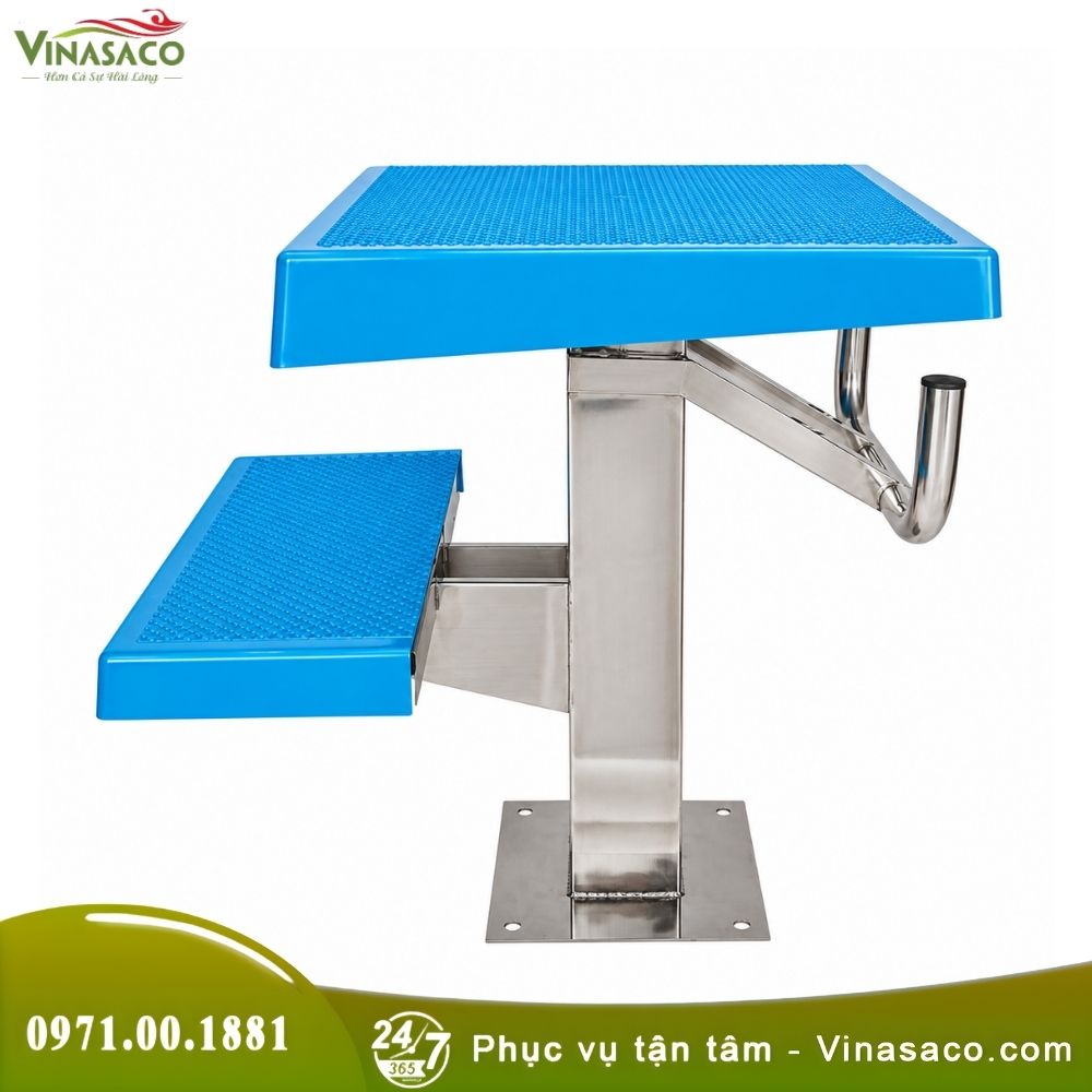 Bục Xuất Phát Bể Bơi 2 Bậc