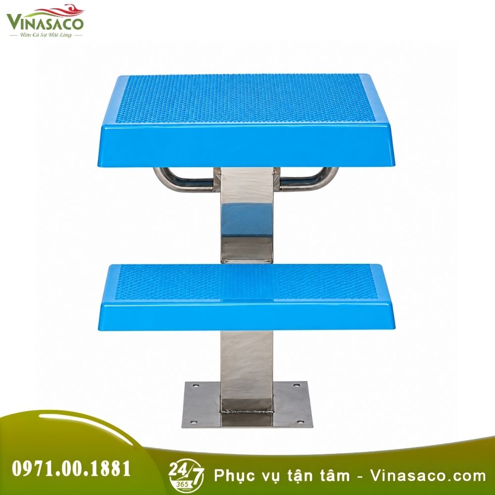 Bục Xuất Phát Bể Bơi 2 Bậc