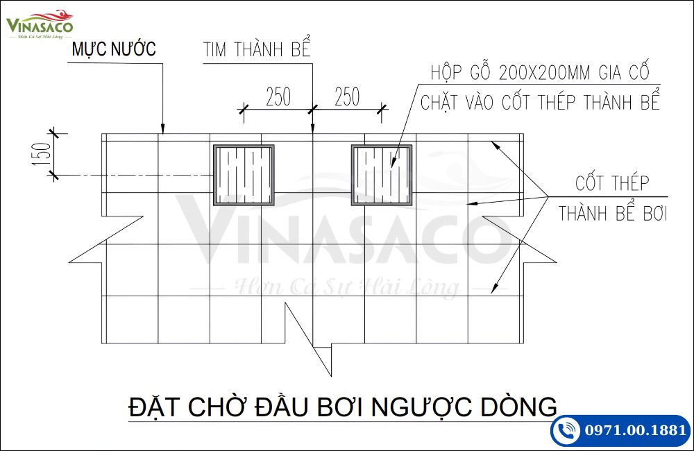 cách đặt chờ đầu bơi ngược dòng SP1450T