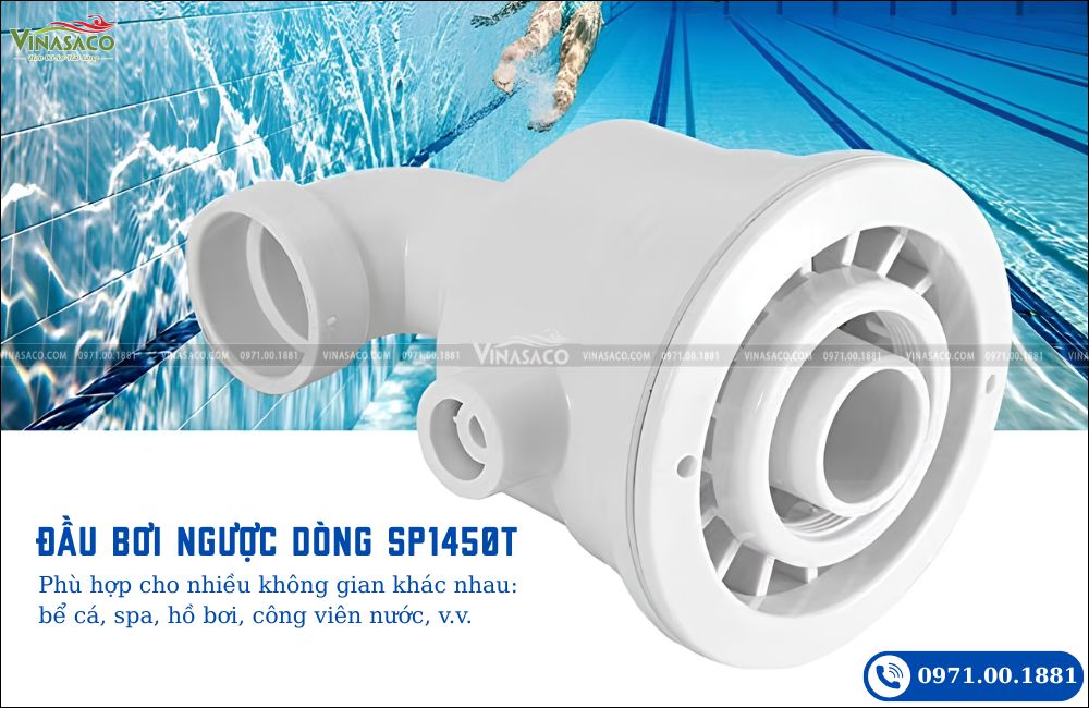 Đầu bơi ngược dòng SP1450T đầu phun massage bể bơi