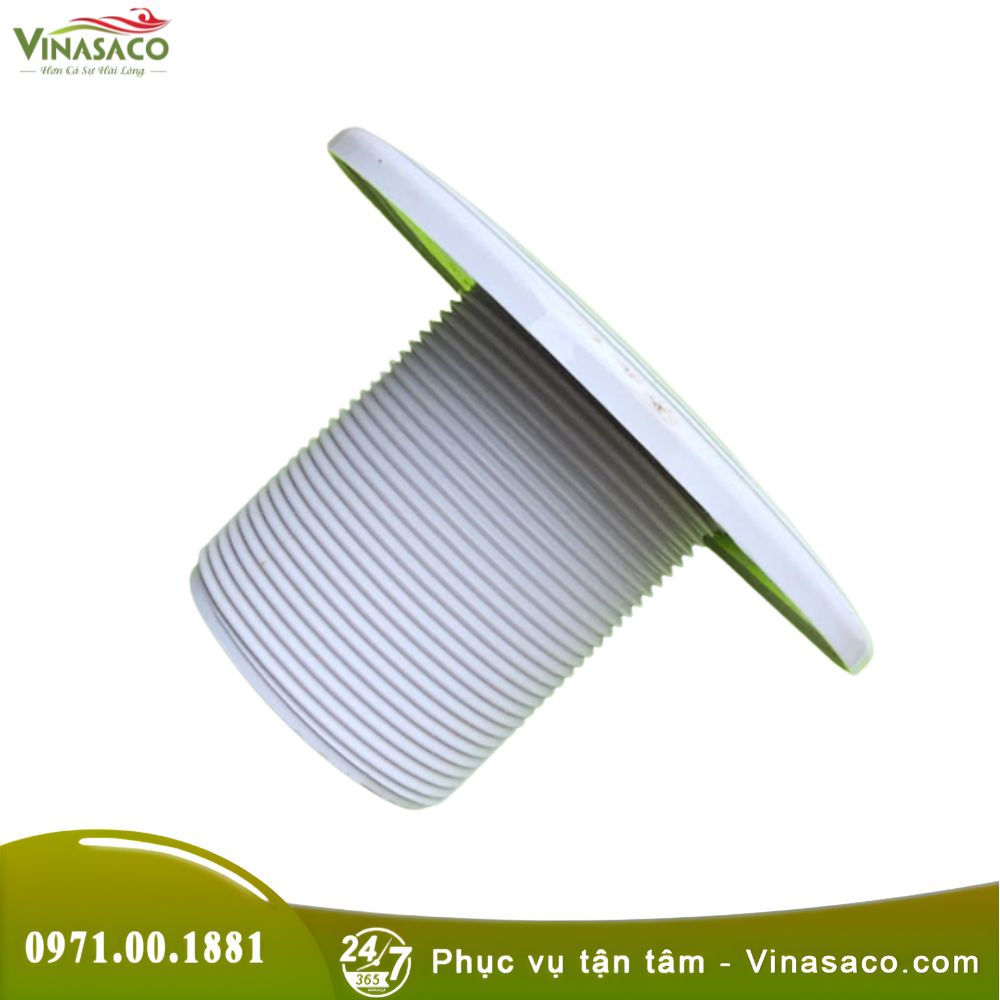 Đầu hút vệ sinh bể bơi D60 có ren