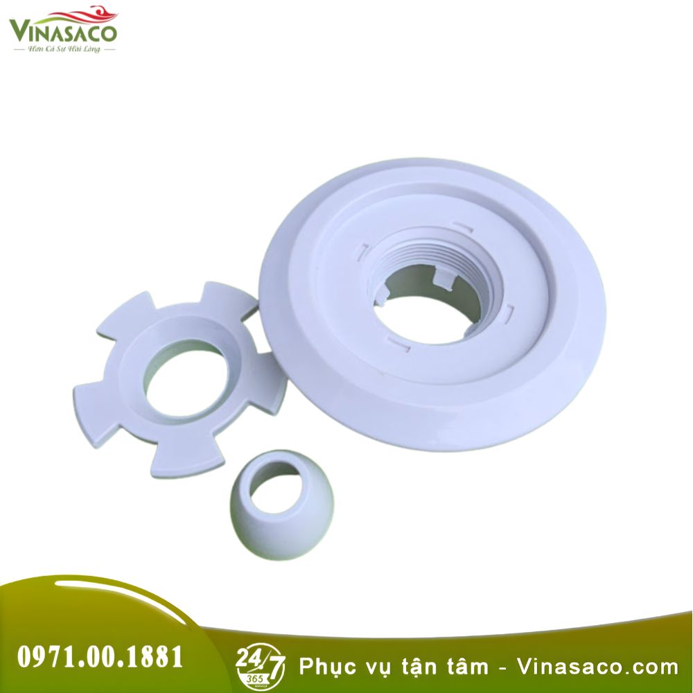 Đầu trả nước bể bơi D57 trơn