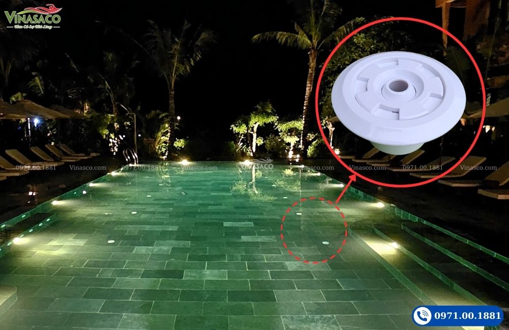 Đầu trả nước bể bơi D57