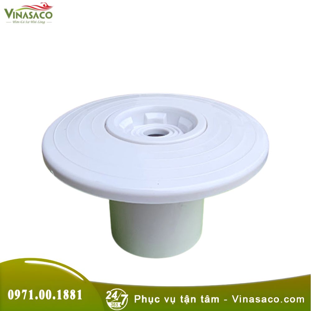 Đầu trả nước bể bơi D60 trơn