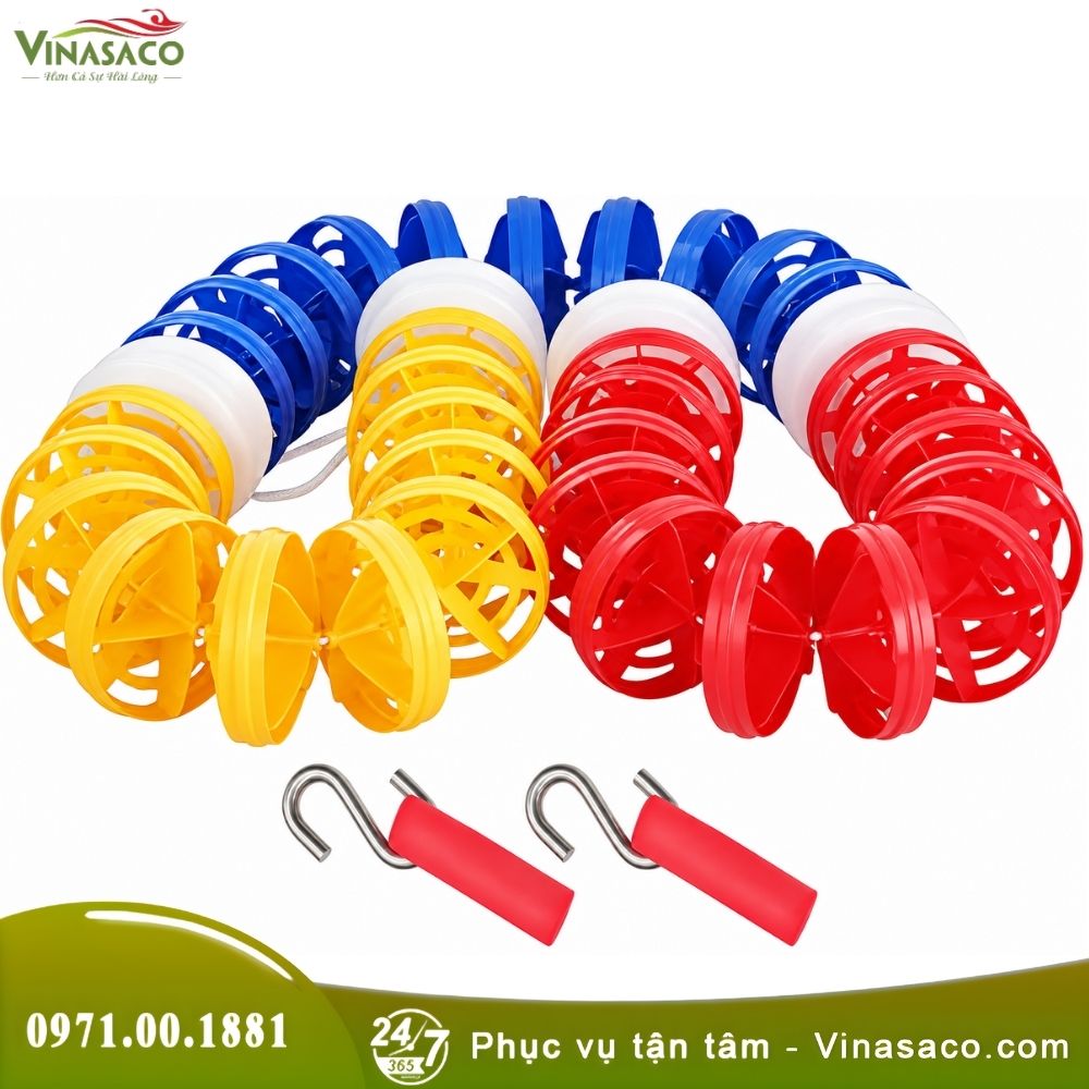Dây Phao Phân Làn Bể Bơi 15-100M