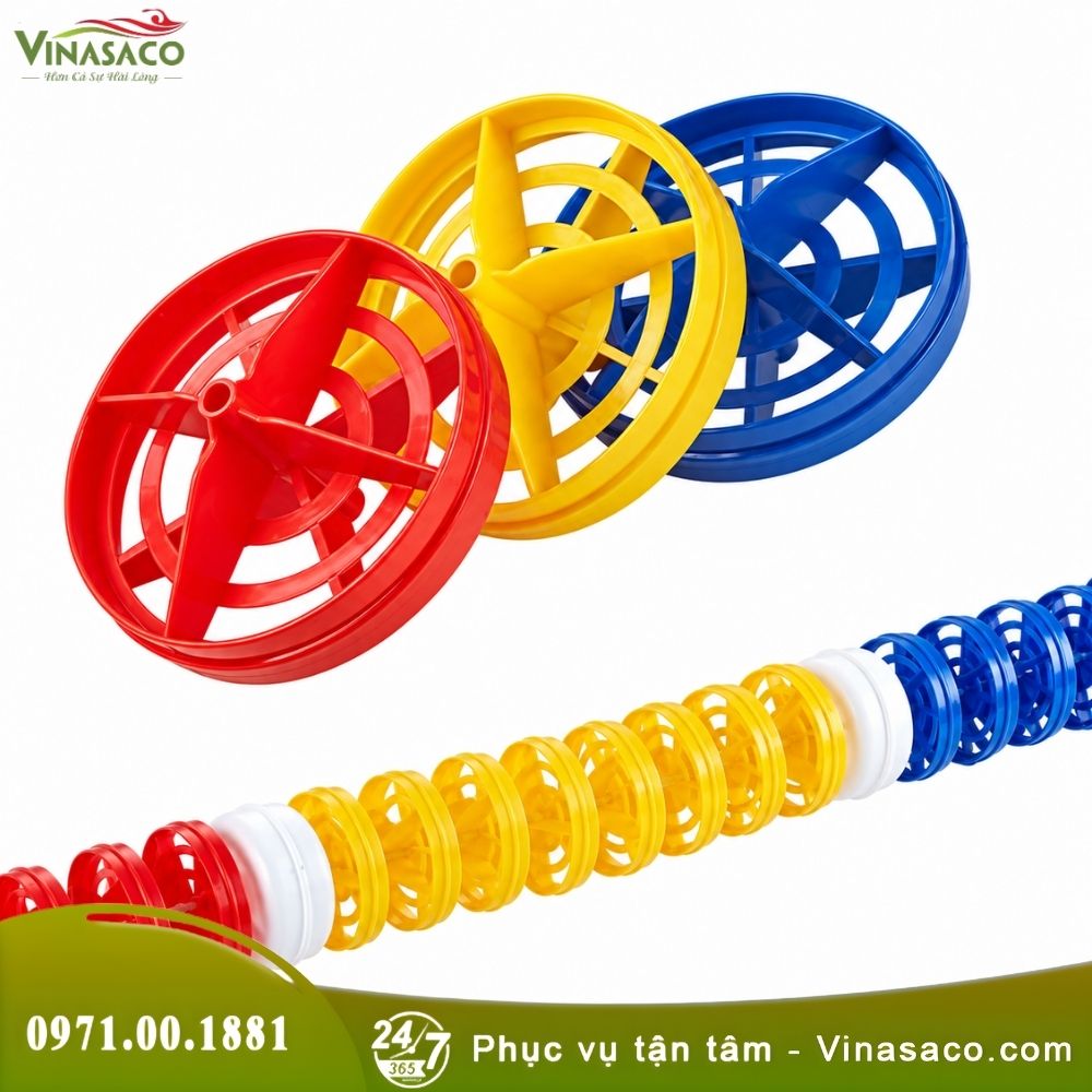 Dây Phao Phân Làn Bể Bơi 15-100M