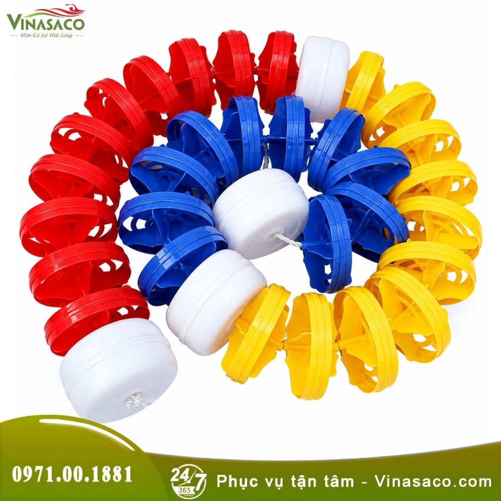 Dây Phao Phân Làn Bể Bơi 15-100M