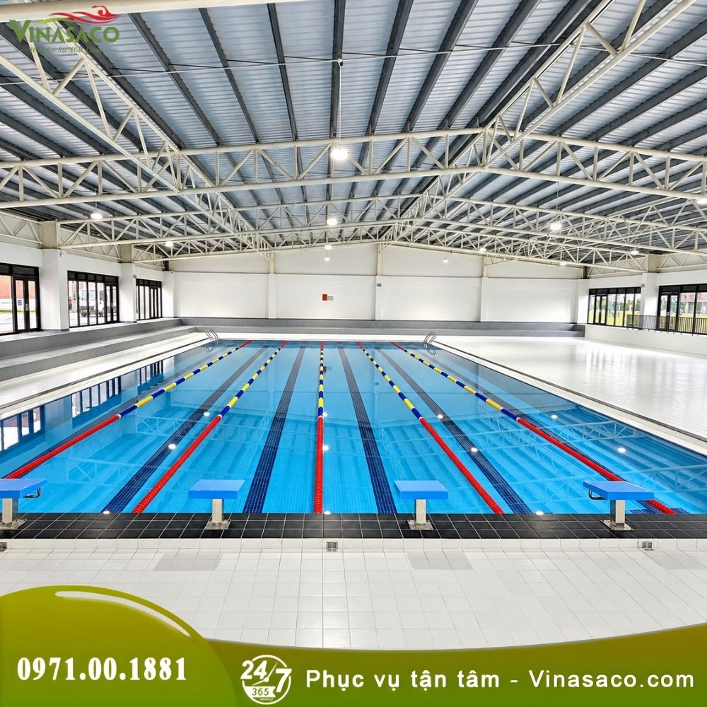 Dây Phao Phân Làn Bể Bơi 15-100M
