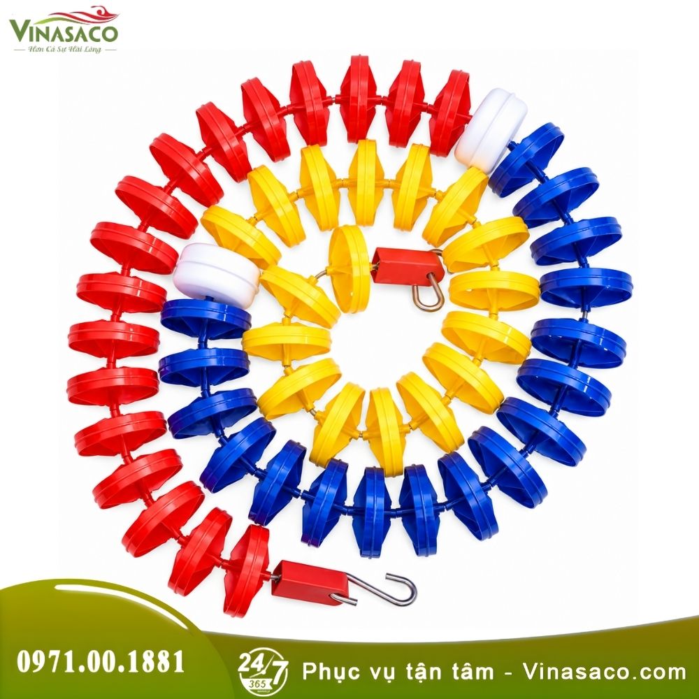 Dây Phao Phân Làn Bể Bơi 15-100M