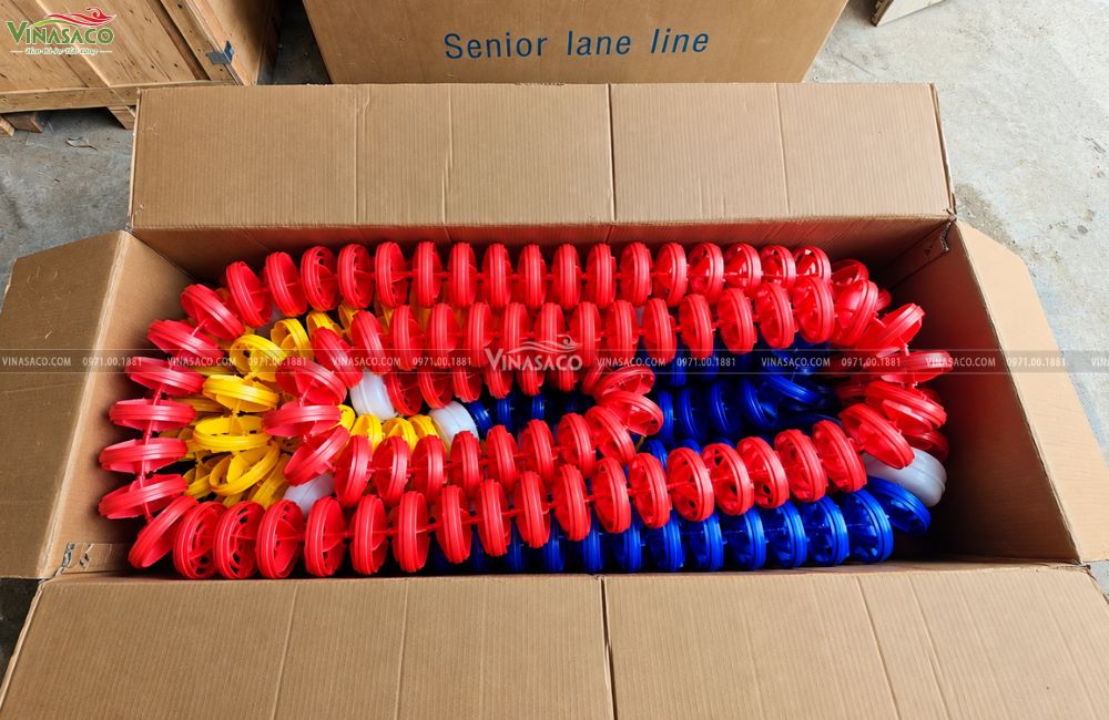 dây phao phân làn bể bơi sẵn kho Vinasaco