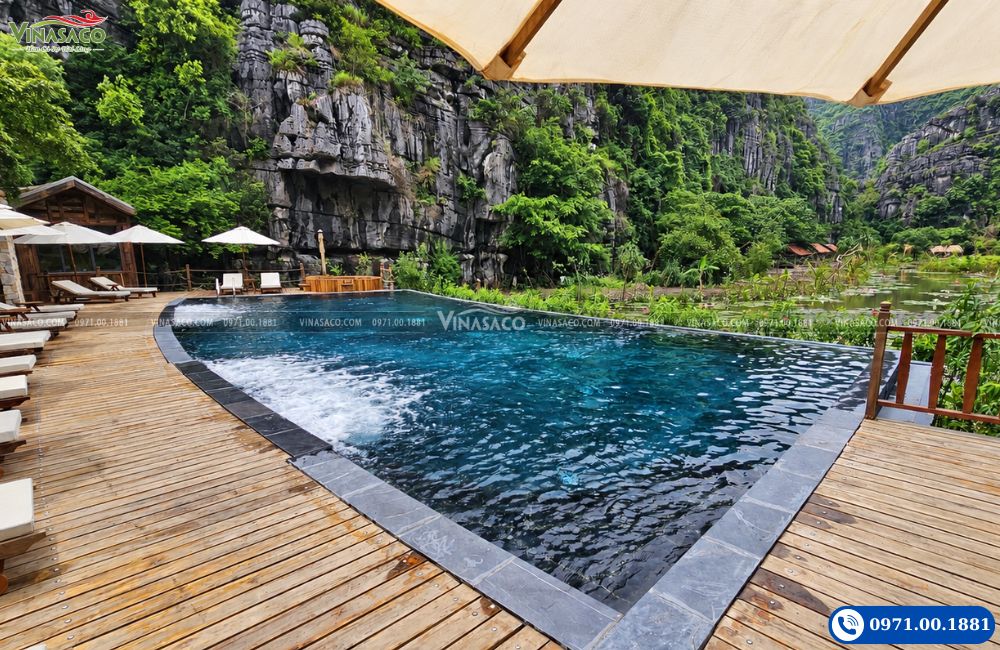 hệ thống jet massage bể bơi resort khu nghỉ dưỡng