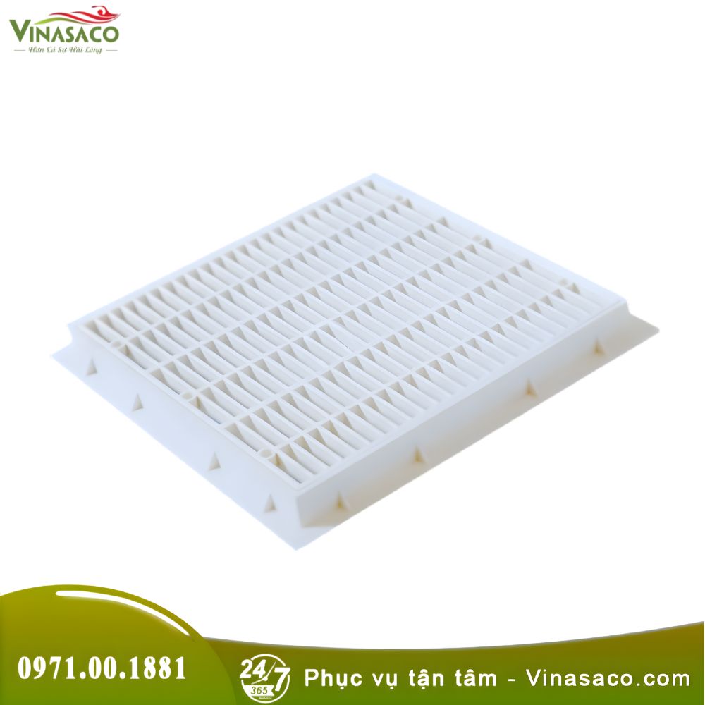 Nắp thu đáy bể bơi hình vuông