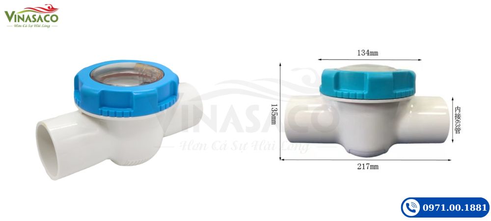 Kích thước van một chiều Vinasaco