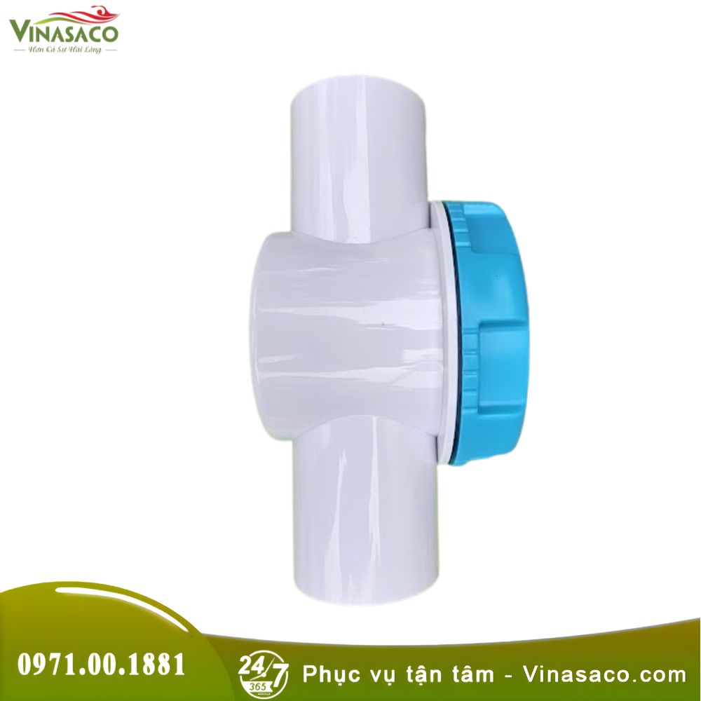 Van một chiều bể bơi lắp trong suốt