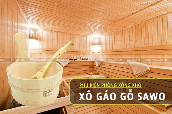 xô gáo gỗ sawo