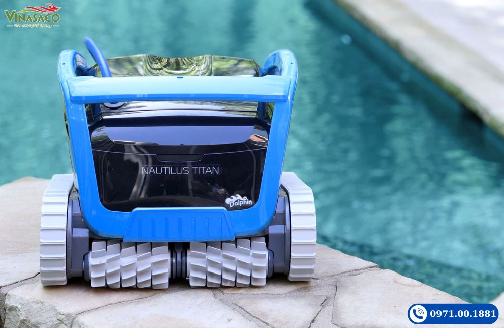 Robot Vệ Sinh Bể Bơi Dolphin Nautilus Titan