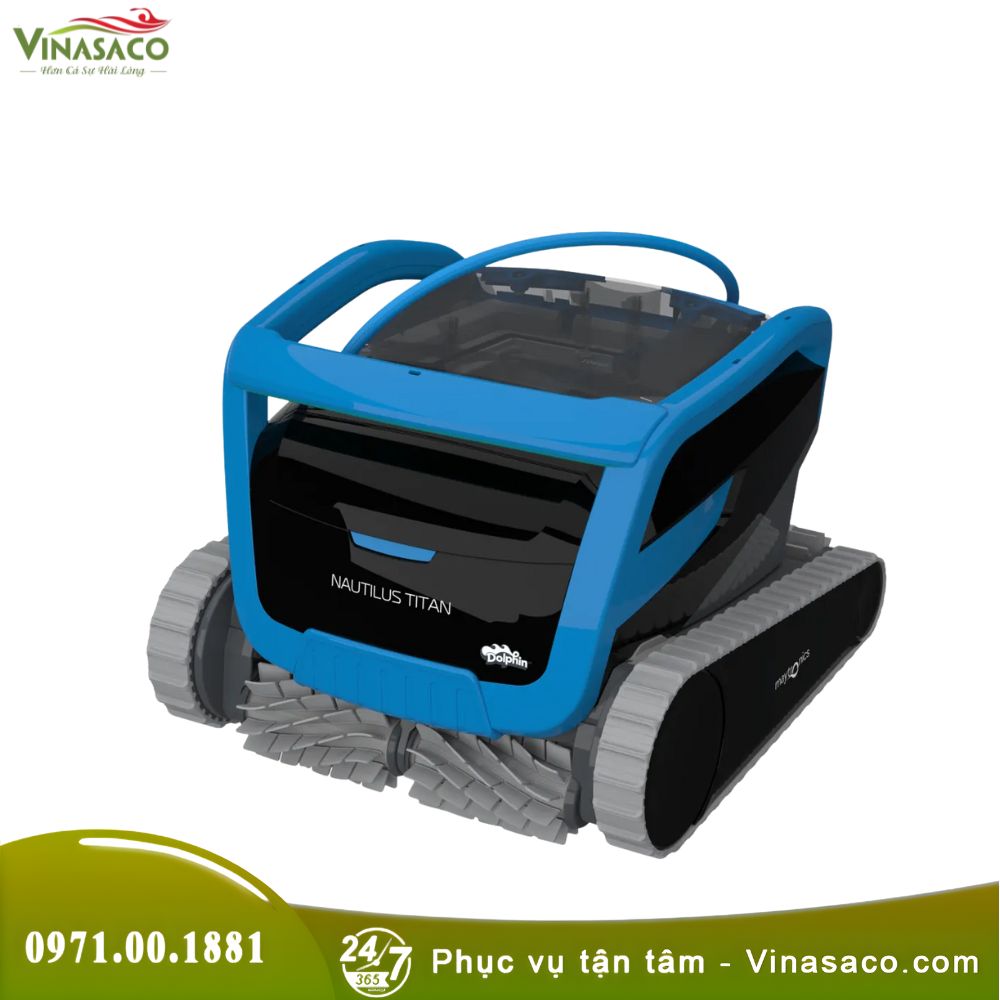 Robot vệ sinh bể bơi Dolphin&nbsp;Nautilus Titan