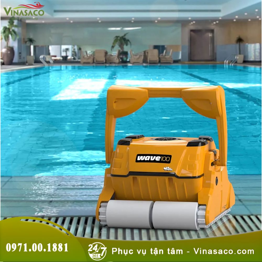Robot vệ sinh bể bơi Dolphin Wave 100