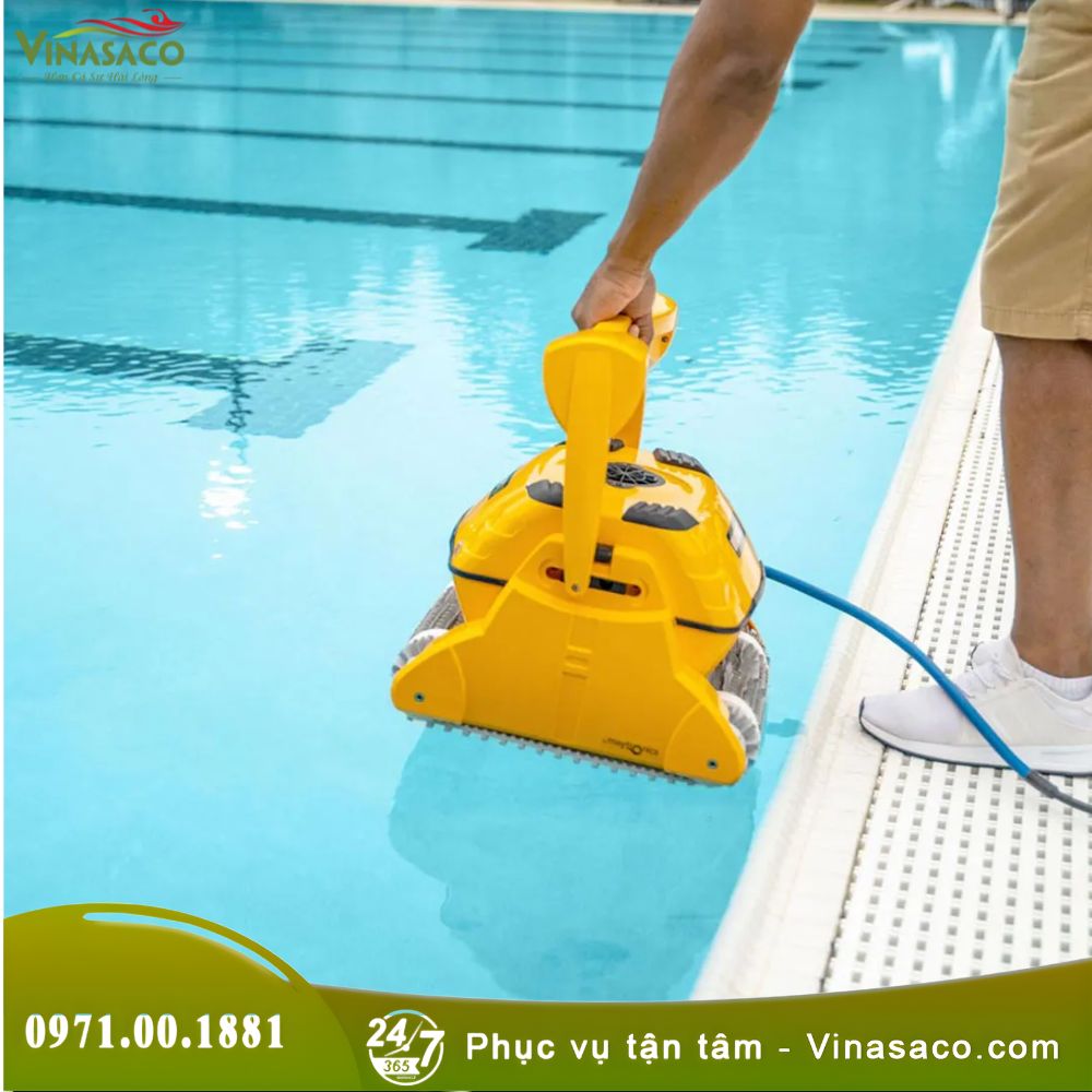 Robot vệ sinh bể bơi Dolphin Wave 100