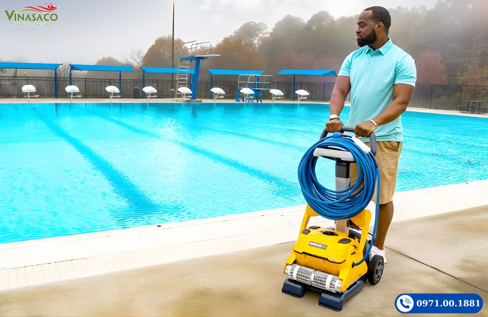 Robot Vệ Sinh Bể Bơi Dolphin Wave 100