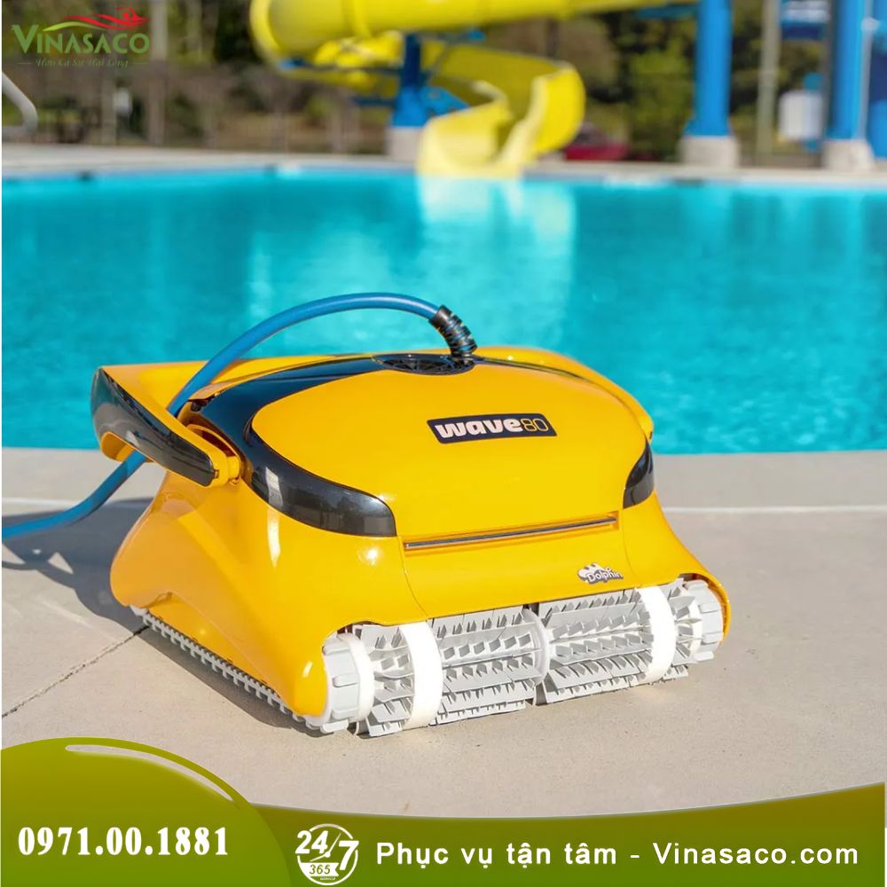 Robot vệ sinh bể bơi Dolphin Wave 80