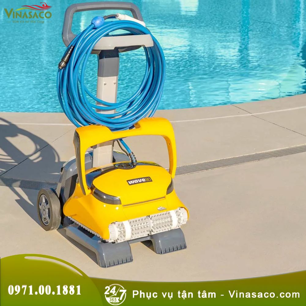 Robot vệ sinh bể bơi Dolphin Wave 80