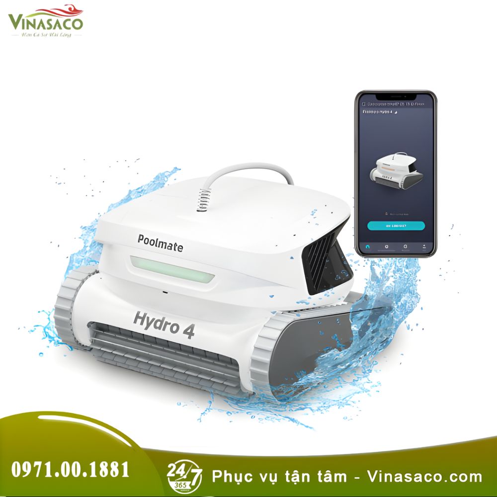 Robot vệ sinh bể bơi Poolmate Hydro 4