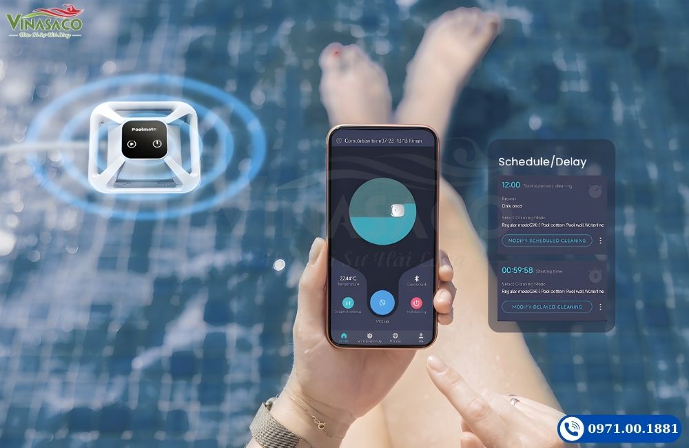 Robot vệ sinh bể bơi Poolmate Hydro 6