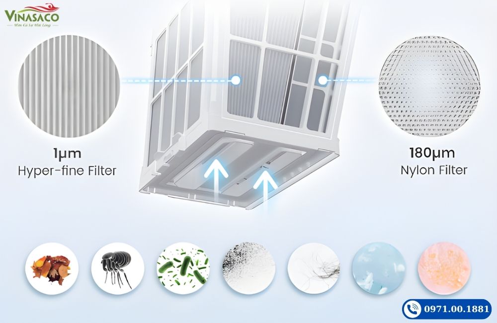 Lưới lọc Robot vệ sinh bể bơi Poolmate Hydro 6