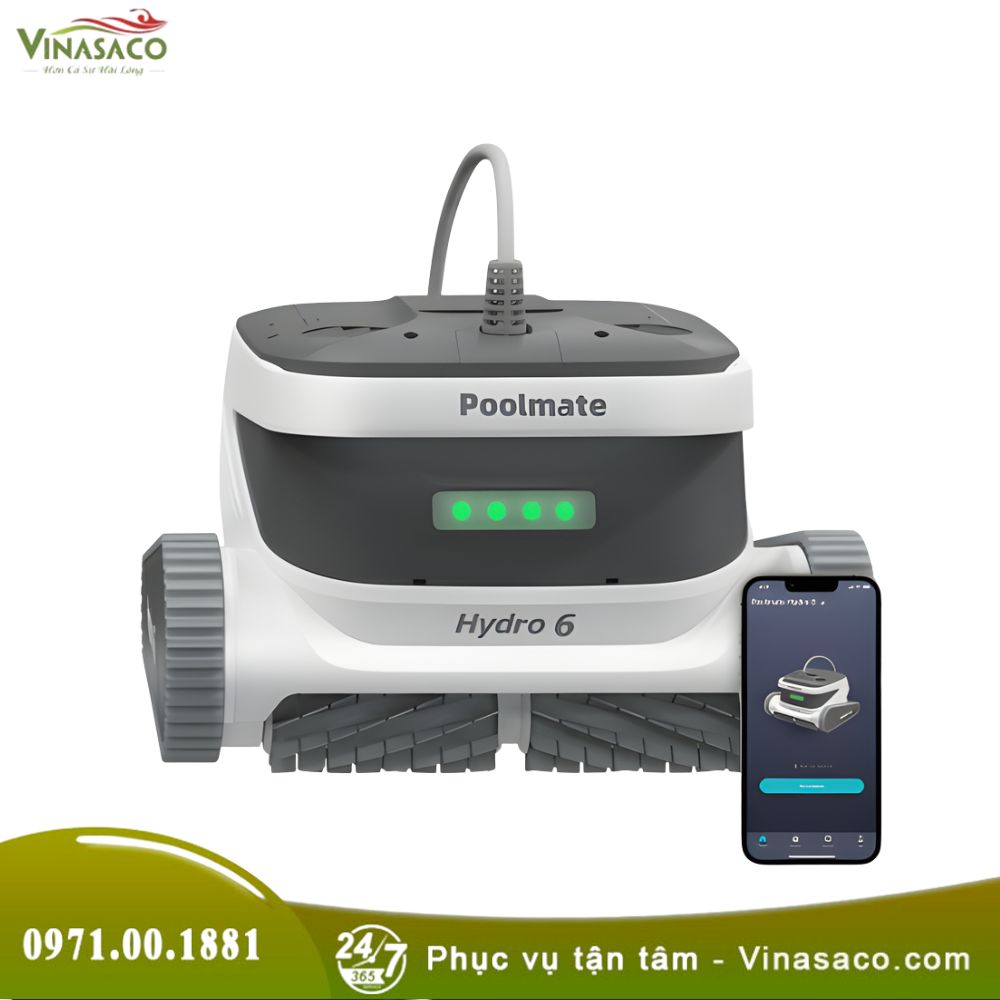 Robot vệ sinh bể bơi Poolmate Hydro 6 (có dây)