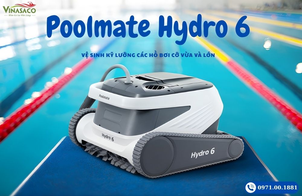 Robot Vệ Sinh Bể Bơi Poolmate Hydro 6