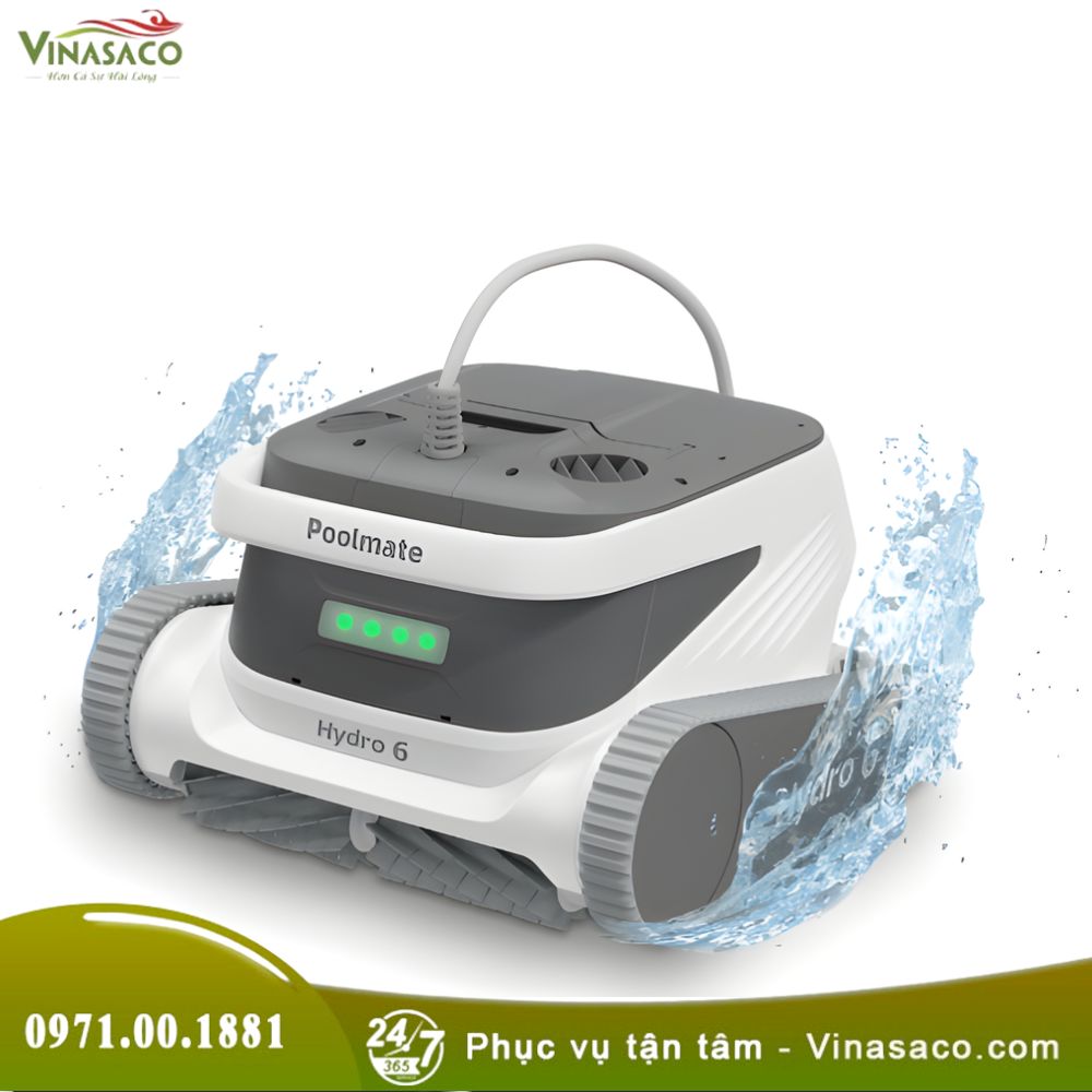 Robot vệ sinh bể bơi Poolmate Hydro 6 (có dây)
