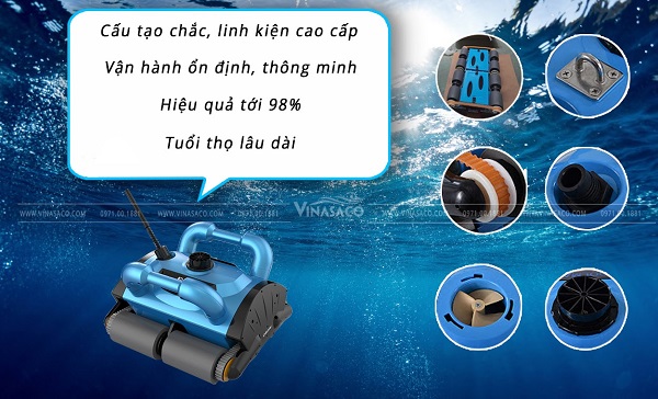 ưu điểm vượt trội của robot icleaner 200