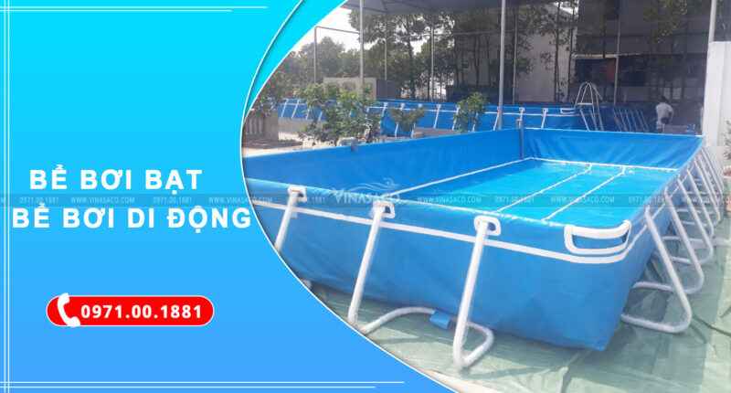 bể bơi bạt có nhiều ưu điểm vượt trội, chi phí hợp lý