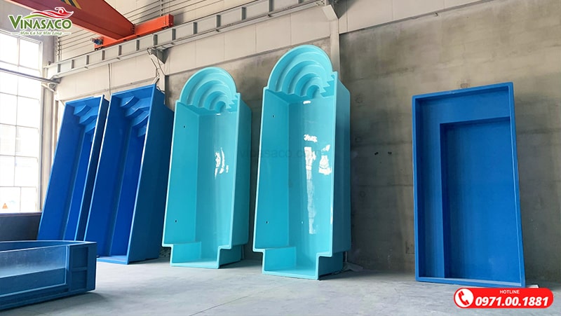 Một số mẫu và thiết kế bồn composite được sản xuất tại xưởng