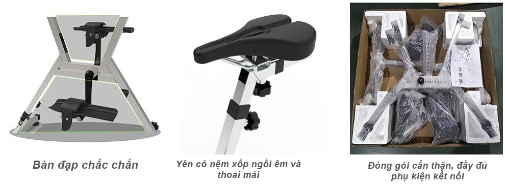 Xe đạp dưới nước - Vinasaco