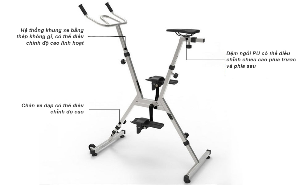 Xe đạp dưới nước - Vinasaco