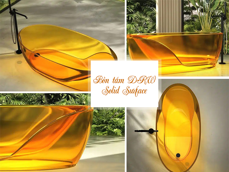 Bồn tắm massage Solid Surface