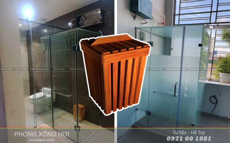 Hộp hương liệu phòng xông hơi 