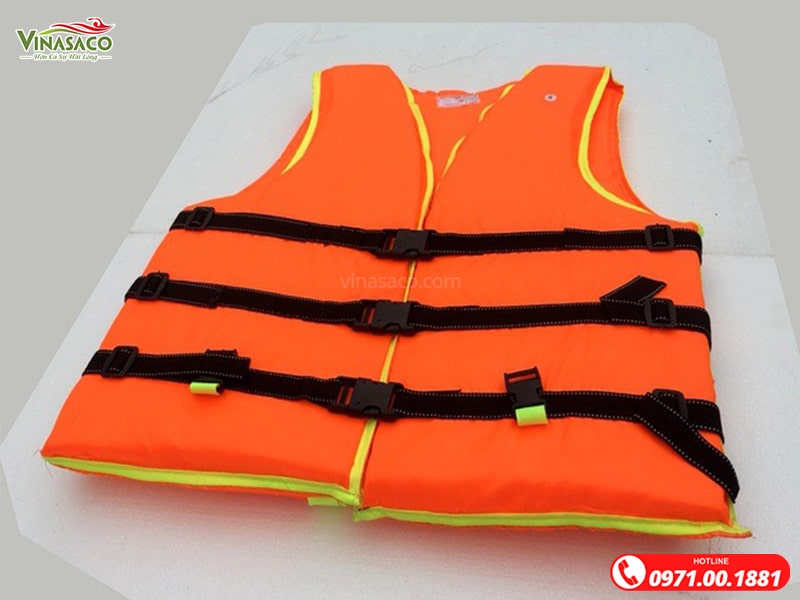 ảnh áo phao cứu hộ bể bơi màu cam nổi bật