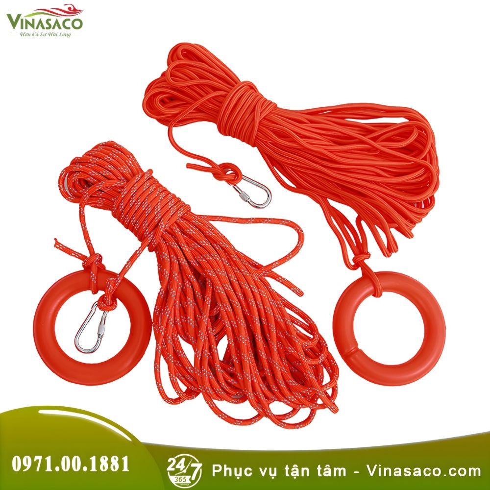 Dây Cứu Hộ Dưới Nước 30m | Dây Nổi Cứu Sinh