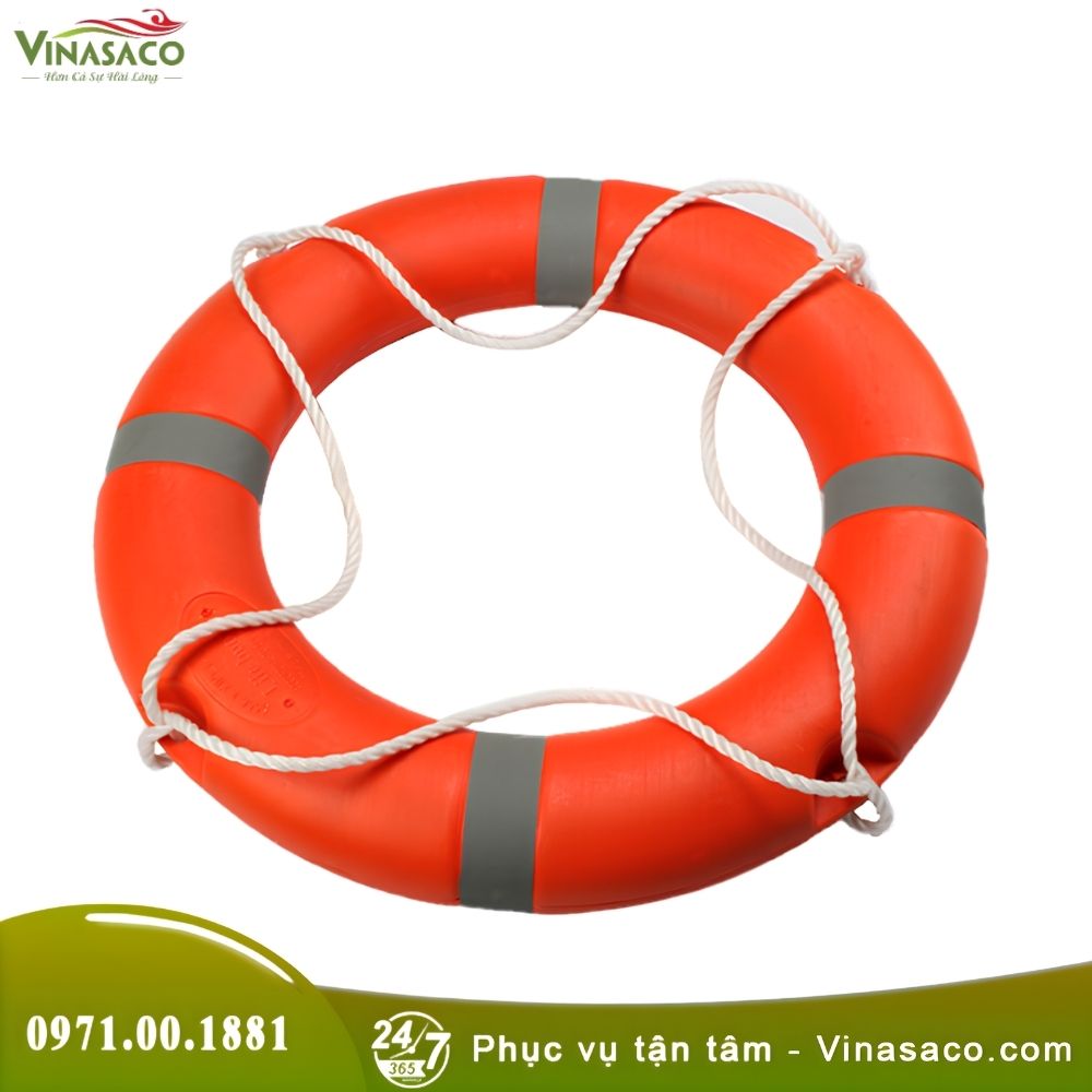 Phao Tròn Cứu Hộ Bằng Nhựa PE