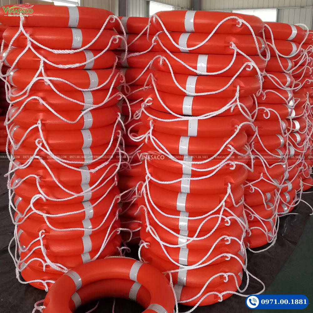 Tổng kho phao tròn cứu sinh bằng nhựa Vinasaco
