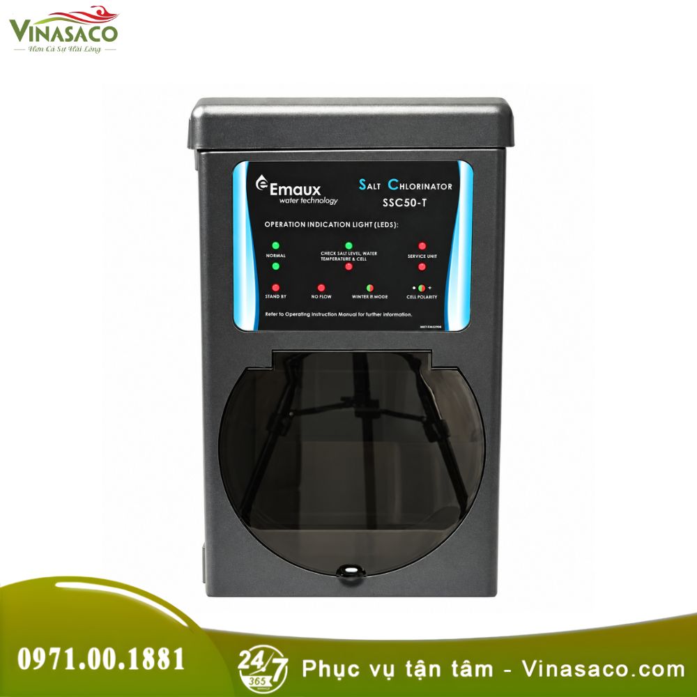 Máy Điện Phân Muối Bể Bơi Emaux SSC Series