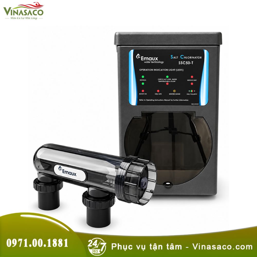 Máy Điện Phân Muối Bể Bơi Emaux SSC Series