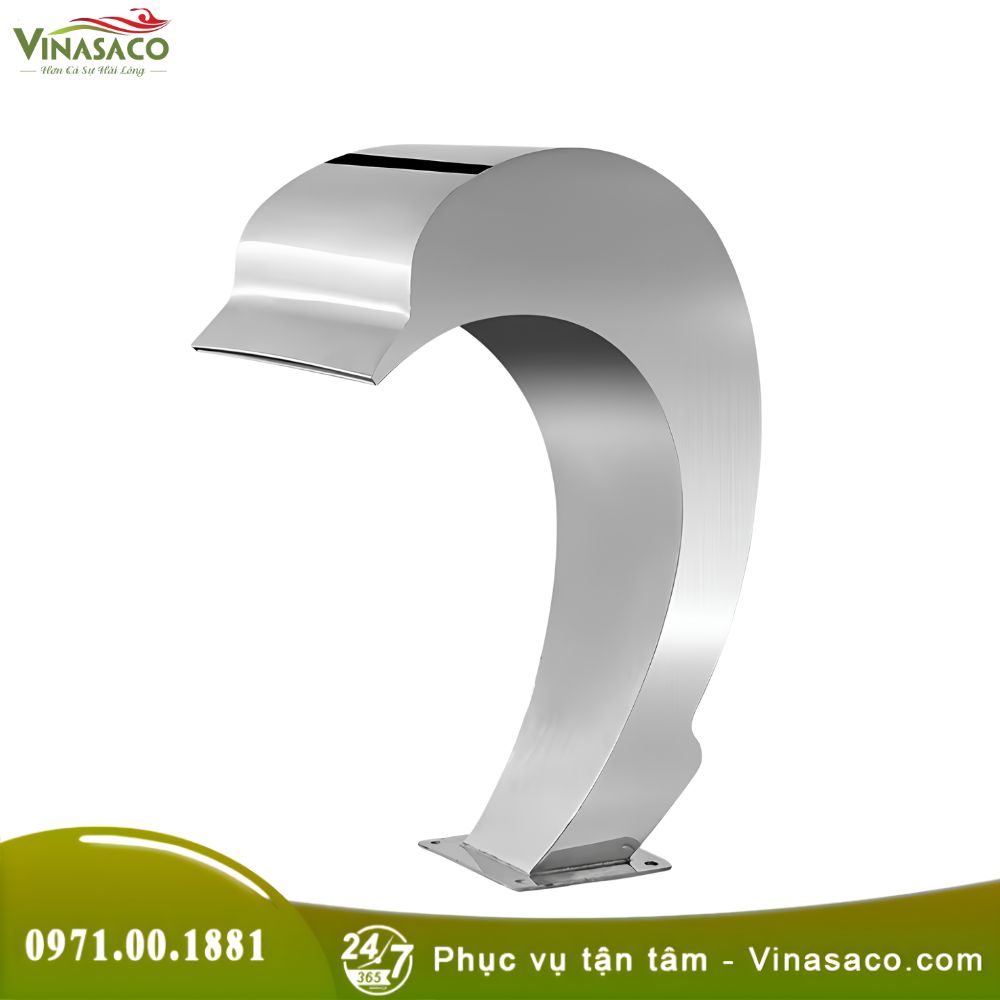 Thác Nước Bể Cá Heo Bơi Dạng Vòm (HG13)